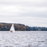 Белеет парус одинокий :: Олег Подлесных