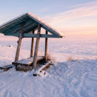 Беседка на берегу залива :: Лилия 
