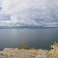 На берегу озера Тургояк (панорама). :: Алексей Трухин