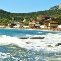 ...пляж в Зелёной бухте в Новом Свете... :: galalog galalog