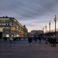 Петербург. Вечерняя Сенная :: Наталья Герасимова