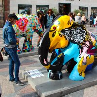 Парад слонов в Копенгагене :: Сергей Сомихин