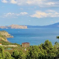 ..пейзаж с Зелёной бухтой в пгт. Новый Свет..... :: galalog galalog