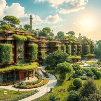 Проект-3. "Малые поселения. Природа. Новая жизнь. Реализация 2030-50гг.." (6) :: Игорь Питерский