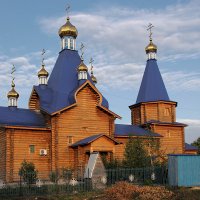 Храм. Бол. Глушица. Самарская область. Полдень :: MILAV V