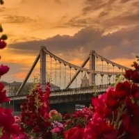 Москва.Крымский мост :: Николай Соколухин