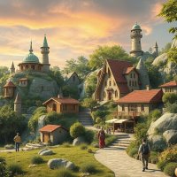 Проект-3. "Малые поселения. Природа. Новая жизнь. Реализация 2030-50гг.." (17) :: Игорь Питерский