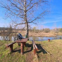 Столик на реке Моокча :: Денис Бочкарёв