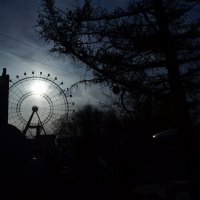 Колесо обозрения. Солнце Москвы. :: Наталья Вязигина