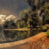 My magic Petersburg_00905_В Юсуповском саду на Садовой ул. :: Станислав Лебединский