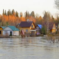 Закатный вечер на таежной реке :: Нина северянка