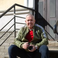 Мужской портрет на лестнице :: Александр Синдерёв