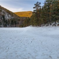 Снежное "сухое" озеро :: Студия фотографии