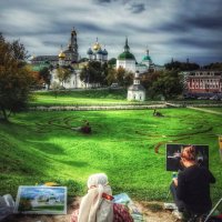 Художники и Сергиев Посад :: Елена Строганова