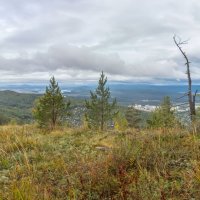 Начало Сентября на перевале (панорама). :: Алексей Трухин