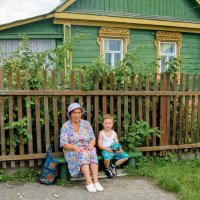 У бабушки в деревне :: Валерий Судачок