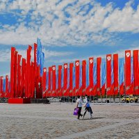 Поклонная гора к 81-ой годовщине Победы в Великой Отечественной войне. :: Татьяна Помогалова Поклонная гора к 81-ой годовщине Победы в Великой Отечественной войне. :: Татьяна Помогалова