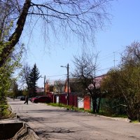 Весна в частном секторе. :: Василий Палий Весна в частном секторе. :: Василий Палий
