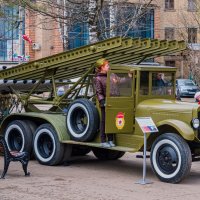 Настоящая боевая "Катюша" - БМ-13 в Ухте (Коми). Подарена городу в прошлом году :: Николай Зиновьев Настоящая боевая "Катюша" - БМ-13 в Ухте (Коми). Подарена городу в прошлом году :: Николай Зиновьев