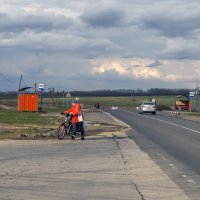 После крутого подъема группа растянулась :: Сергей Цветков