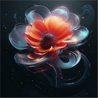 фрактальные цветы ии :: Mila фрактальные цветы ии :: Mila
