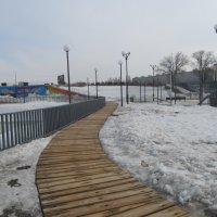 стылый март на набережной :: Елена Шаламова