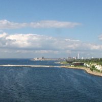 Вид на Мальмё с Эресуннского моста :: Александр Ильчевский 