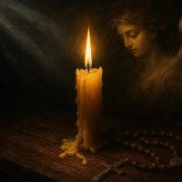 У свечи :: Денис Бочкарёв