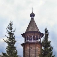 Колокольня Ниже - Уфтюгского погоста Вологодской губении, 19 век. :: Лилия * Колокольня Ниже - Уфтюгского погоста Вологодской губении, 19 век. :: Лилия *