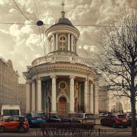 My magic Petersburg_04168_ул. Фурштатская. Церковь св. Анны (бывш.к/т "Спартак") :: Станислав Лебединский My magic Petersburg_04168_ул. Фурштатская. Церковь св. Анны (бывш.к/т "Спартак") :: Станислав Лебединский