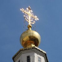 Купол и крест церкви Малое Вознесение :: Анатолий Колосов Купол и крест церкви Малое Вознесение :: Анатолий Колосов