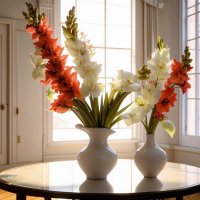 Цеты  сорт Gladiolus Adrenalin, :: МАРИЯ ПОПОВА