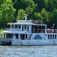 Теплоход "Отрада" на Москве-реке :: Валерий Судачок Теплоход "Отрада" на Москве-реке :: Валерий Судачок
