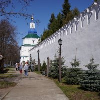 Стена Раифского Богородицкого мужского монастыря :: Сергей Беляев Стена Раифского Богородицкого мужского монастыря :: Сергей Беляев