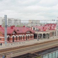 Железнодорожный вокзал города Бердска :: Лидия Бусурина