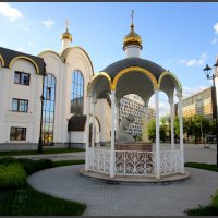Комплекс у храма Успения Пресвятой Богородицы в Останкино :: Ольга Довженко Комплекс у храма Успения Пресвятой Богородицы в Останкино :: Ольга Довженко