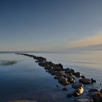Старый мол на заливе. :: Константин Белоногов