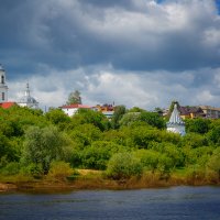 Вид на Муром с реки Оки :: Алексей Трифонов