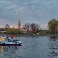 Петропавловская крепость. Вечер. :: Лилия * Петропавловская крепость. Вечер. :: Лилия *
