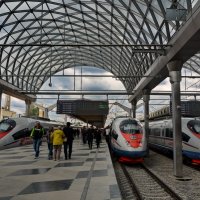 Ленингадский вокзал :: Анастасия Смирнова
