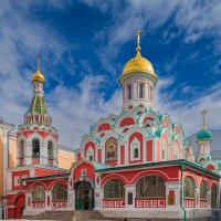 Собо́р Каза́нской ико́ны Бо́жией Ма́тери на Красной площади. :: Борис Калитенко Собо́р Каза́нской ико́ны Бо́жией Ма́тери на Красной площади. :: Борис Калитенко
