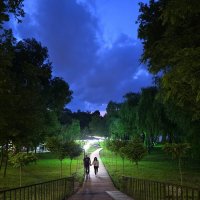 "Атмосферное" фото... ) Долина Роз,  Кишинёв. :: Леонид Школьный