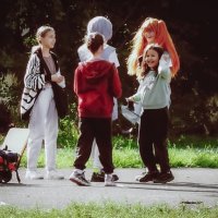 Девчонки отжигают :: Сергей Царёв Девчонки отжигают :: Сергей Царёв