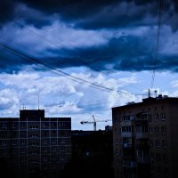 из под тучи из окна :: Артём Евтюхов