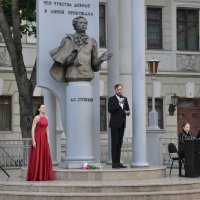 Воронежцы отметили День рождения А.С. Пушкина :: Татьяна Машошина Воронежцы отметили День рождения А.С. Пушкина :: Татьяна Машошина