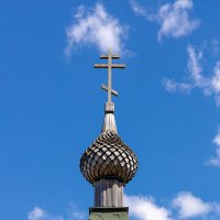 Деревянный купол купальни :: Александр Синдерёв Деревянный купол купальни :: Александр Синдерёв