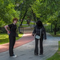 Прогулки в Летнем Парке :: юрий поляков Прогулки в Летнем Парке :: юрий поляков