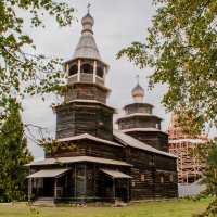 Новгородская область, Витославицы, деревянная церковь :: Александр Буторин Новгородская область, Витославицы, деревянная церковь :: Александр Буторин