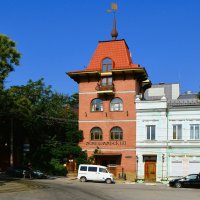 Феодосия. Гостевой дом "Адмиральский". :: Пётр Чернега Феодосия. Гостевой дом "Адмиральский". :: Пётр Чернега
