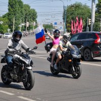 Мотопробег «Виват, Россия!» :: Татьяна Машошина